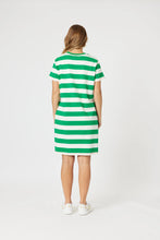 Load image into Gallery viewer, Heart Stripe Dress | Elm/White