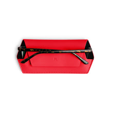 Load image into Gallery viewer, Leather Glasses Case | Poppy