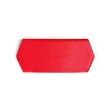 Load image into Gallery viewer, Leather Glasses Case | Poppy
