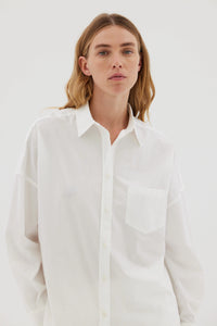 Chiara Long Sleeve Shirt | White