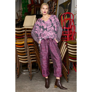 Trucker Pant | Pink Snake