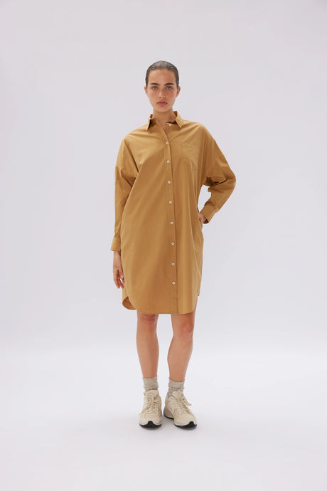 Chiara Classic Shirt Dress | Toffee