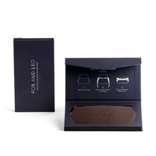 Load image into Gallery viewer, Leather Glasses Case | Chocolate