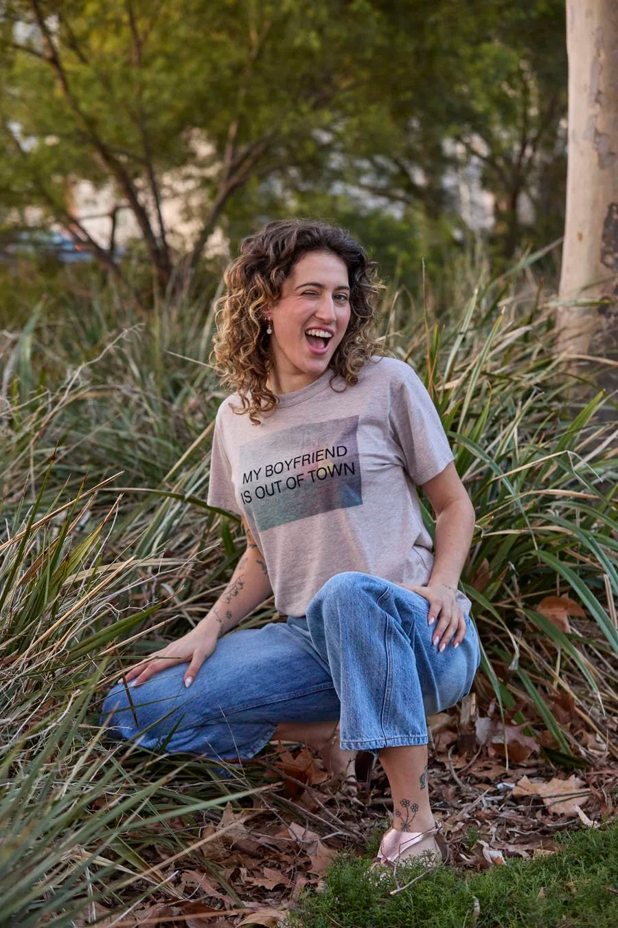 Boyfriend Tee | Reflections