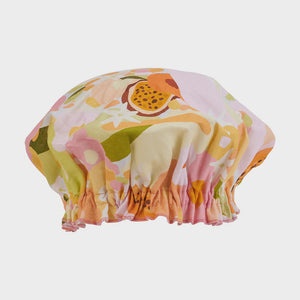 Linen Shower Cap | Tutti Fruitti