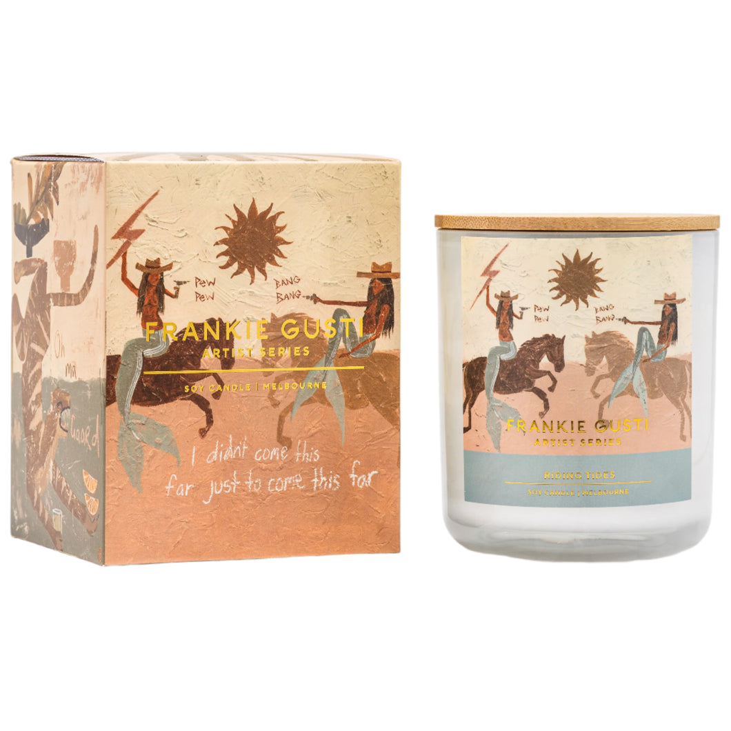 Artist Series Candle | Riding Tides | Tahnee Kelland
