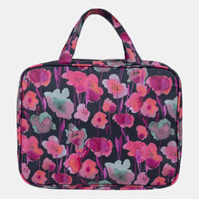 Load image into Gallery viewer, Hanging Cosmetic Bag | Midnight Meadow