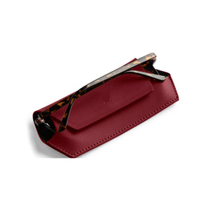 Leather Glasses Case | Burgundy