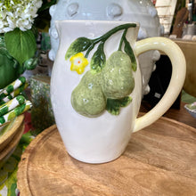 Load image into Gallery viewer, Pear Hand Painted Jug
