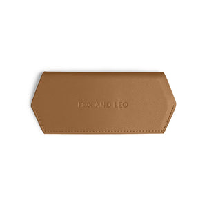 Leather Glasses Case | Tan
