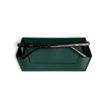 Load image into Gallery viewer, Leather Glasses Case | Forest