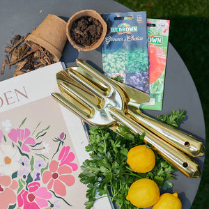 Garden Tool Set | Gold