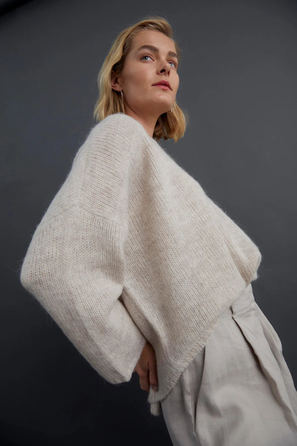 Agna Sweater | Ecru
