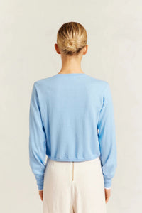 Drew Cardi | Cornflower Knit