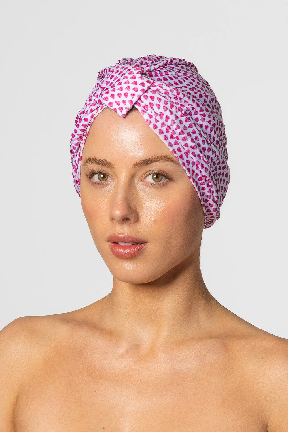 Amelie Shower Cap | Pink Dot