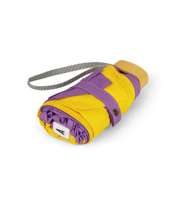 Bicolour Lilac & Yellow micro- umbrella | Lili