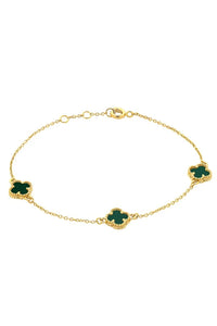 Reign Gold Jade Bracelet
