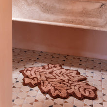 Load image into Gallery viewer, Leaf Cocoa Bath Mat