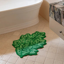 Load image into Gallery viewer, Leaf Green Bath Mat