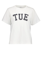Load image into Gallery viewer, Band Tee | White/Tue