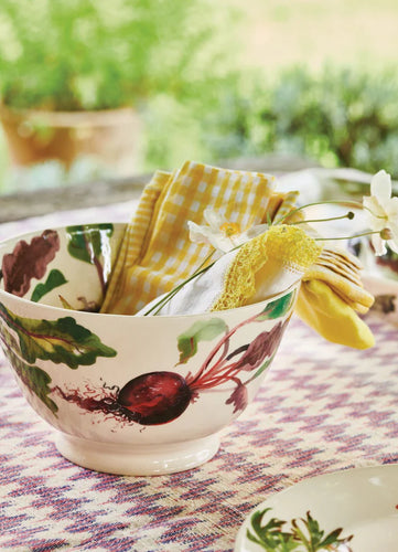 Vegetable Garden Beetroot Large Old Bowl
