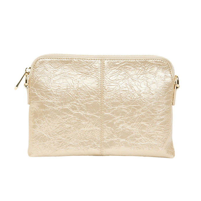 Bowery Wallet | Light Gold Crinkle