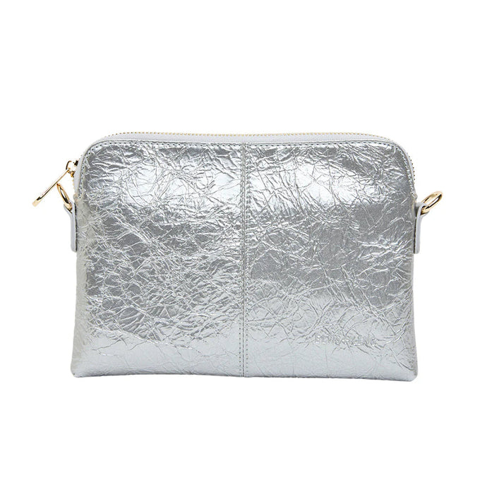 Bowery Wallet | Silver Crinkle