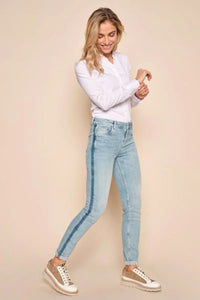 Bradford Patch Jeans | Light Blue