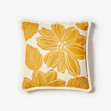 Load image into Gallery viewer, Margot Mustard Cushion | 50cm