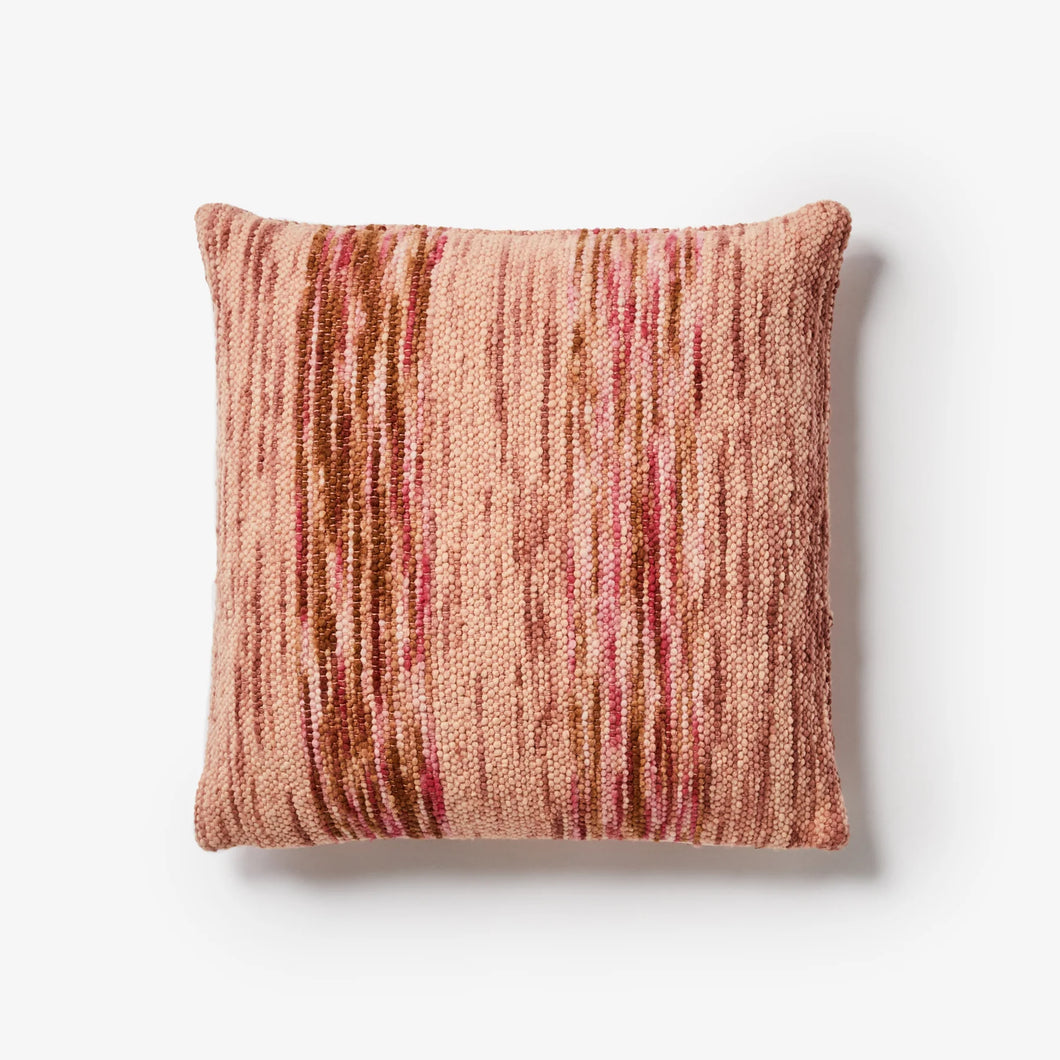 Wool Marle Pink 50cm cushion