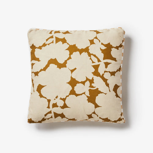 Daphne Mustard 50cm cushion