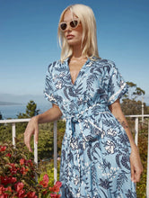 Load image into Gallery viewer, Candice Wave Dress Paradise | Cornflower