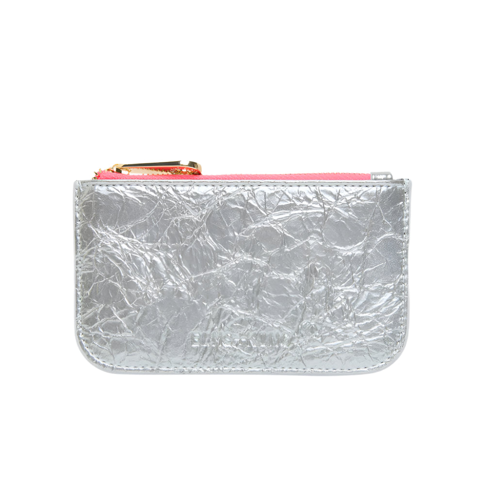 Centro Wallet | Silver Crinkle