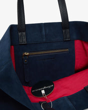 Load image into Gallery viewer, Claudia Tote | Navy Saude