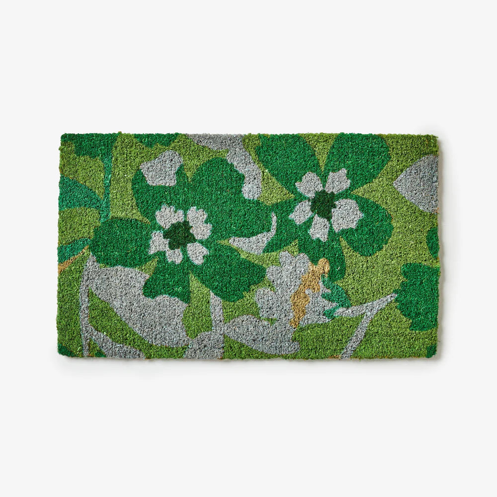 Cosmos Green Door Mat