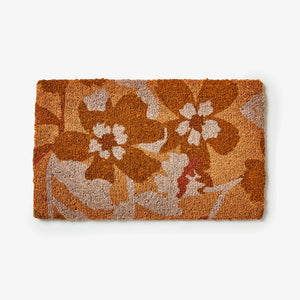 Cosmos Peach Door Mat