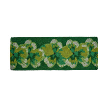 Load image into Gallery viewer, Pansy Green Long Door Mat