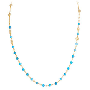 Blue Grotto Antique Necklace