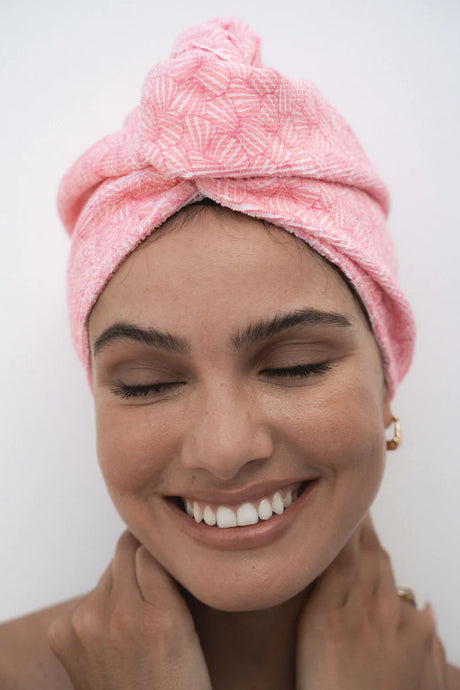 Riva Hair Towel Wrap | Sweet Shells