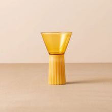 Load image into Gallery viewer, Kairos Wine Glass | Yellow Topaz