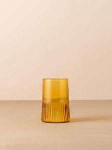 Kairos Large Water Glass | Yellow Topaz | Set of 2