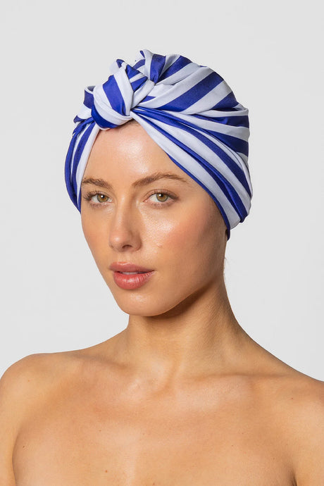 Dahlia Shower Cap | Fontelina Stripe