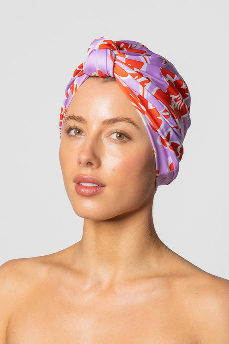 Dahlia Shower Cap | Hibiscus