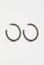 Load image into Gallery viewer, Kolle Hoop Earring | Gunmetal