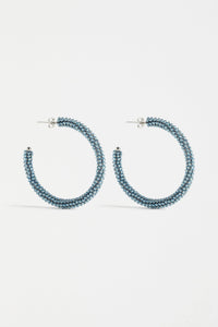 Kolle Hoop Earring | Denim