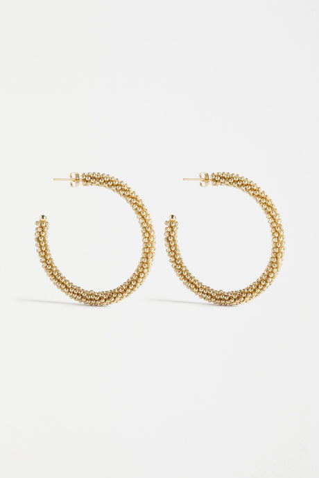 Kolle Hoop Earring | Champagne