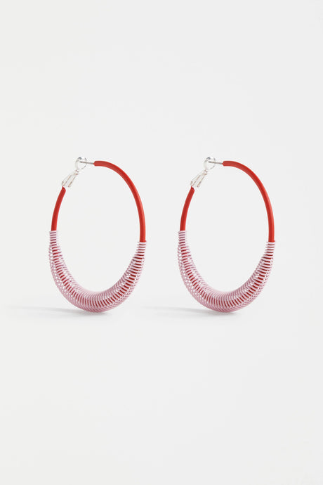 Solf Hoop Earring | Shell Pink