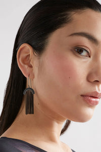 Kade Hook Earring | Black