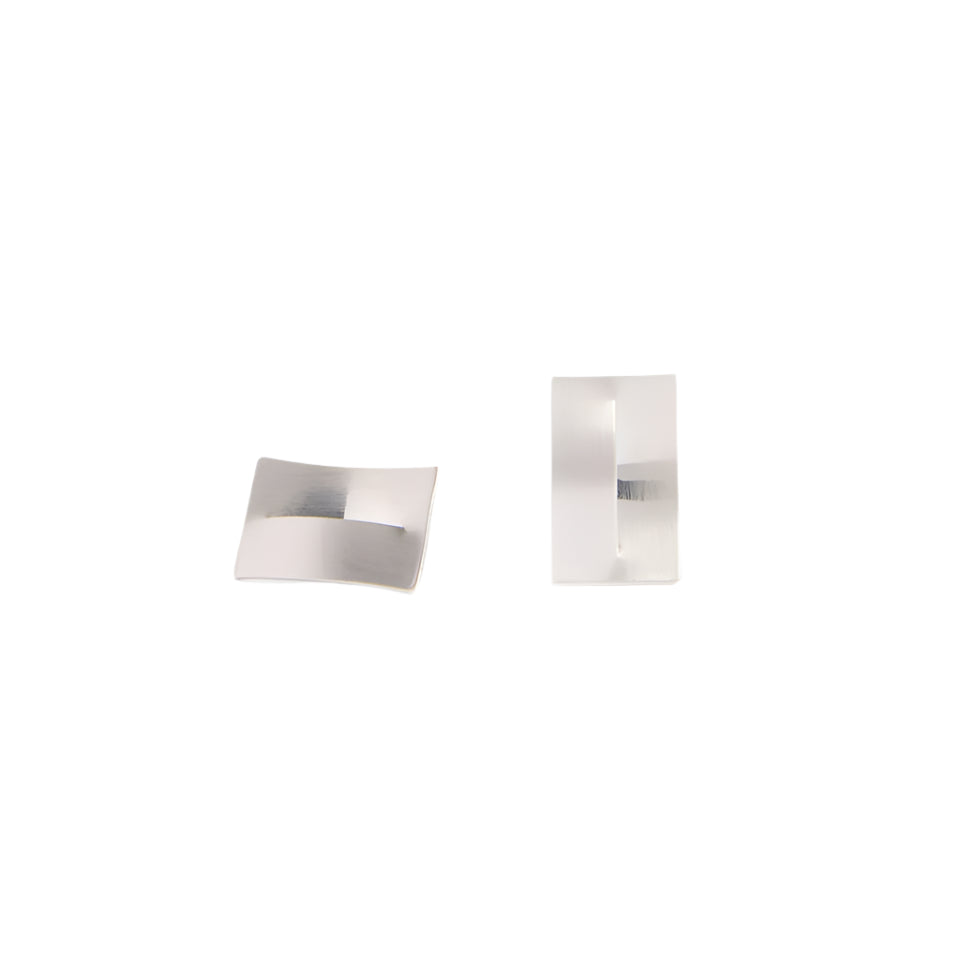 Trel Stud Earring | Silver