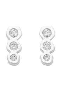 Petite Camille Silver Earring